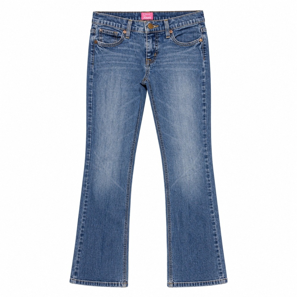 Vintage Y2K The Limited Indie Bootcut Jeans Women Size 0 Reg Low Rise Grunge